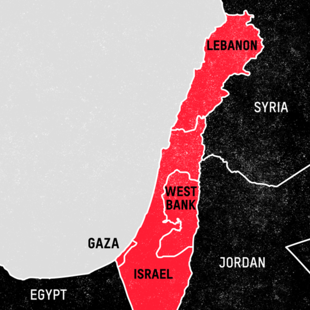 GAZA - Map of the region